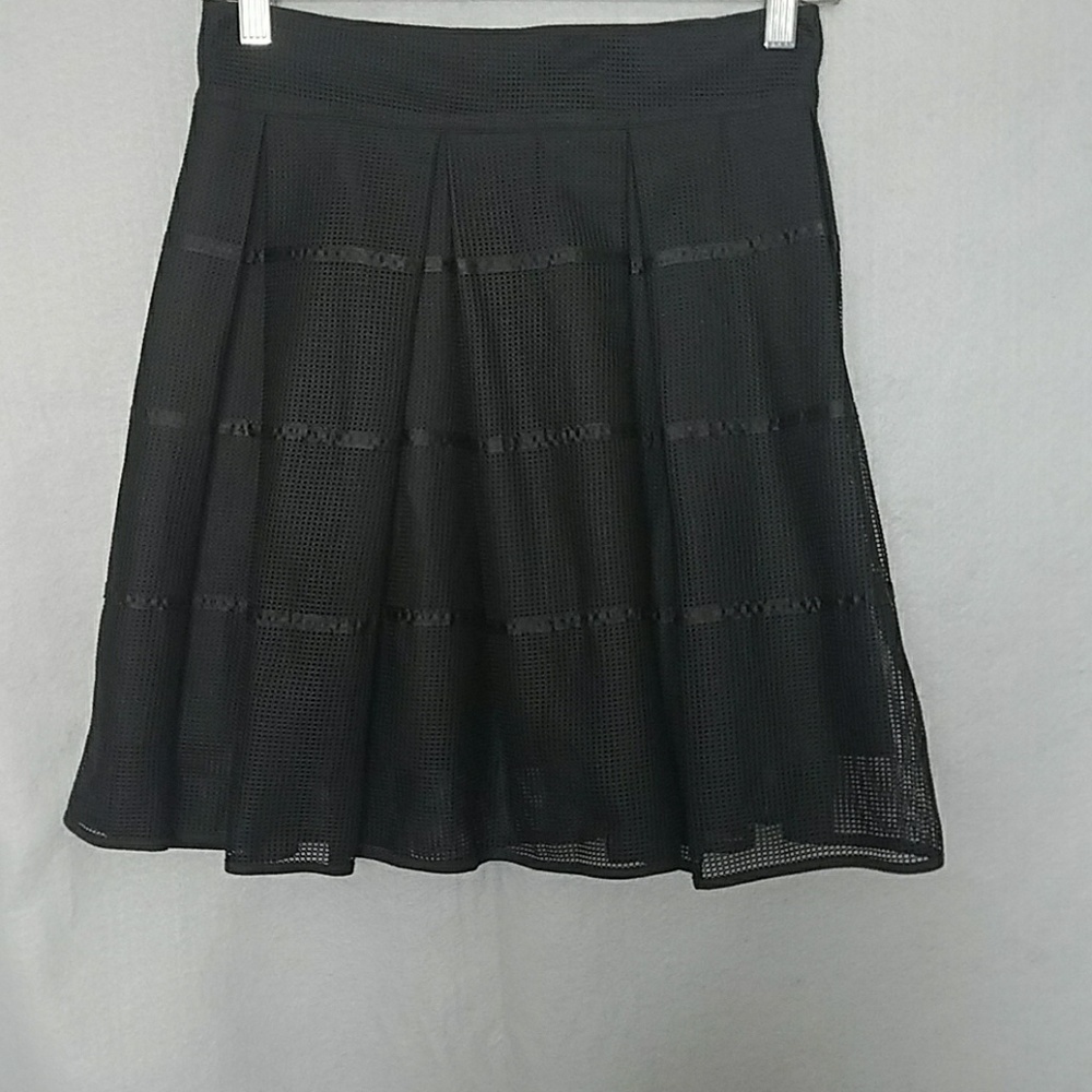 Akira Black Skater Skirt